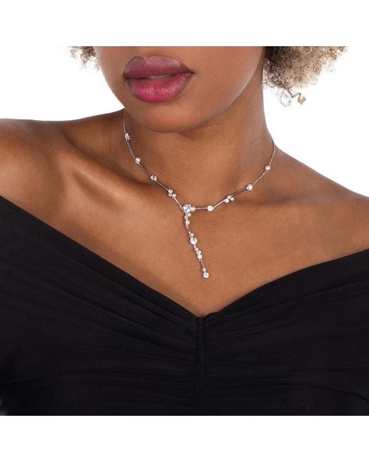 Swarovski Metallic Constella Y Necklace
