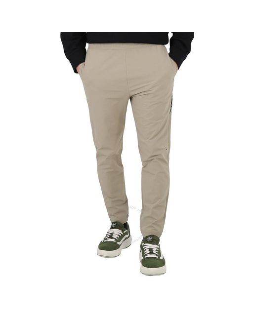 Calvin Klein Natural Aluminum Active Icon Taper-fit Woven Pants for men