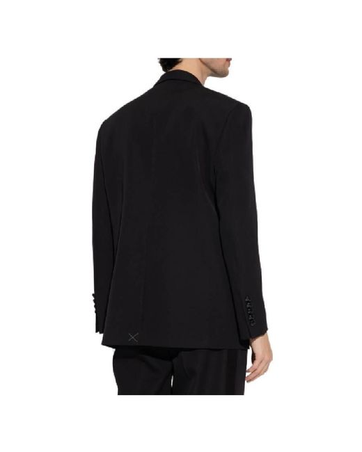 Burberry Blue Long Sleeve Double-Breasted Jacket, Brand Size 44R (Us for men