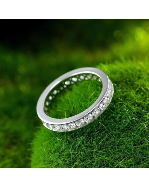 Anna Zuckerman Green Classic Channel Set Ring