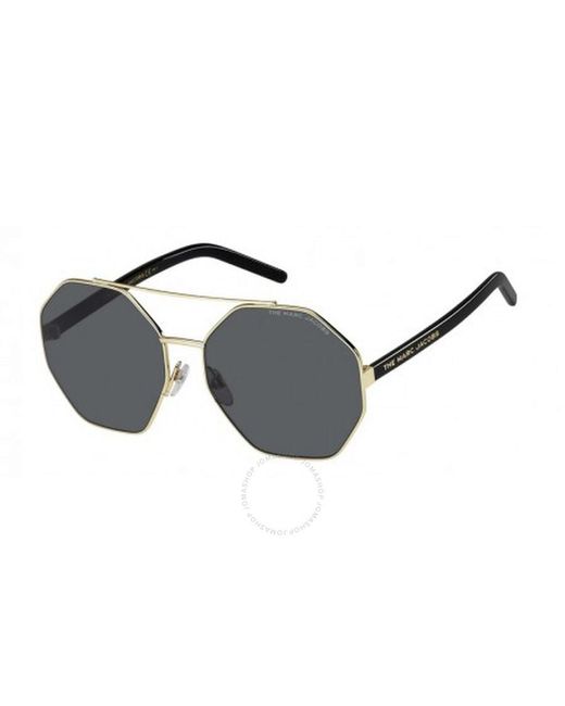 Marc Jacobs Black Geometric Sunglasses Marc 524/s 0rhl/ir 60