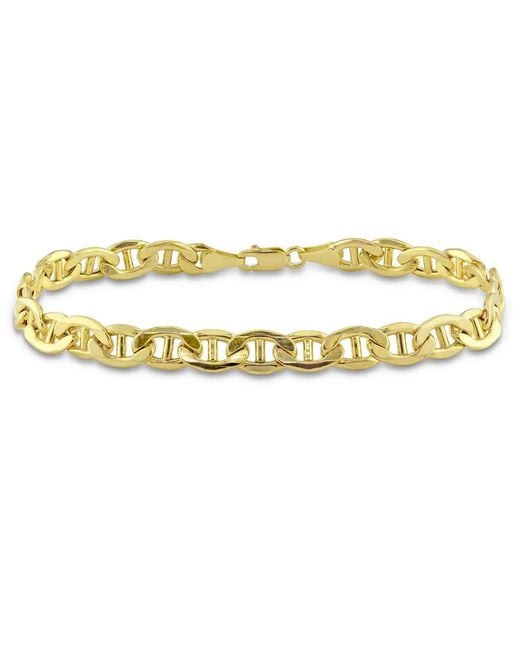 Amour Metallic Mariner Link Chain Bracelet for men