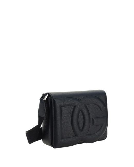 Dolce & Gabbana Black Shoulder Bags for men