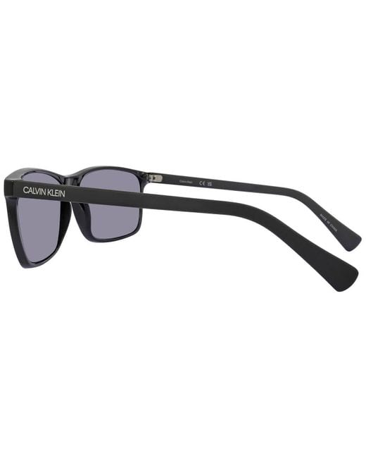 Calvin Klein Gray Phantos Sunglasses Ck19568s 001 58 for men