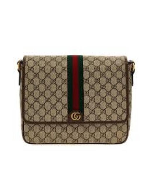 Gucci Green Ophidia Shoulder Bag for men