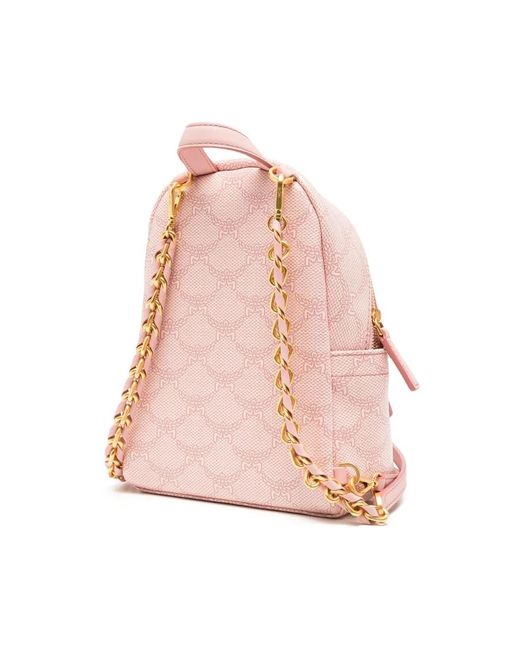 MCM Pink Stark Bebe Boo Backpack
