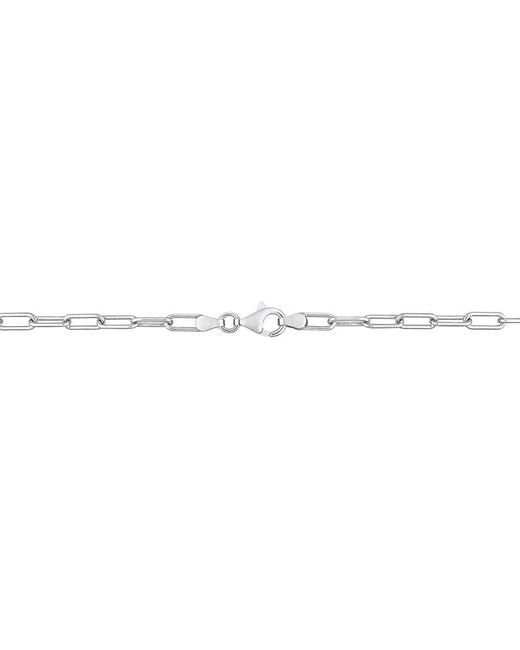 Amour Metallic 3.5Mm Paperclip Chain Necklace