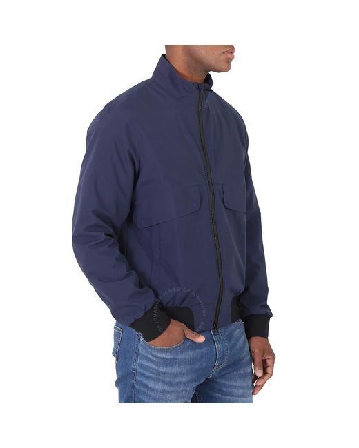 Save The Duck Blue Navy Alcyone Bomber Jacket for men