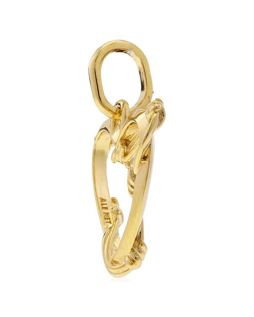 Pandora Metallic 14K-Plated Wire Heart Dangle Charm for men