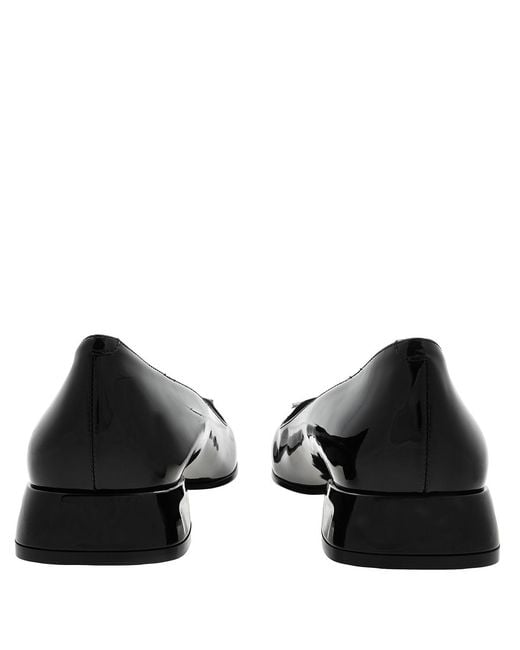 Jimmy Choo Black Ravi Crystal-Embellished Flats