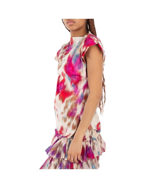 Isabel Marant Pink Noline Top