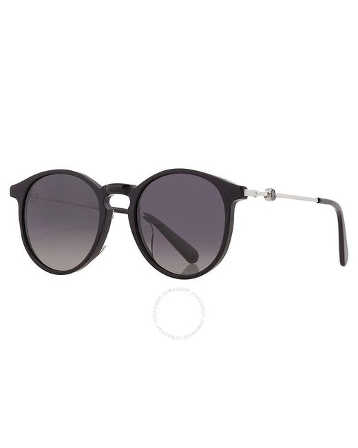 Moncler Black Polarized Smoke Phantos Sunglasses Ml0197-d 01d 53