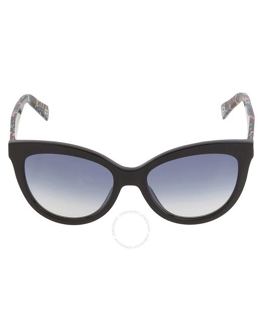 Marc Jacobs Blue Shaded Cat Eye Sunglasses Marc 310/s 05mb/08 53