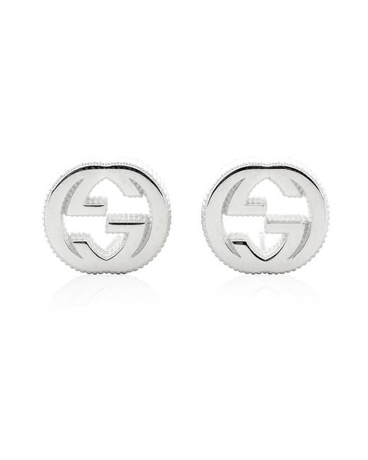 Gucci Metallic Interlocking G Earrings