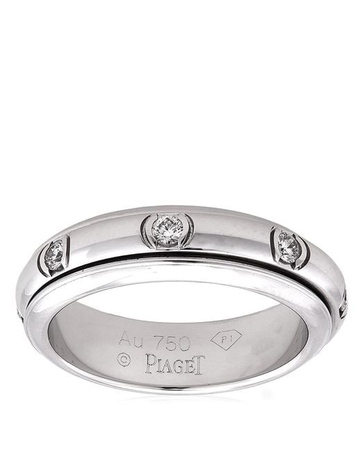 Piaget Metallic Possession 18K 0.30 Ct Diamond Ring