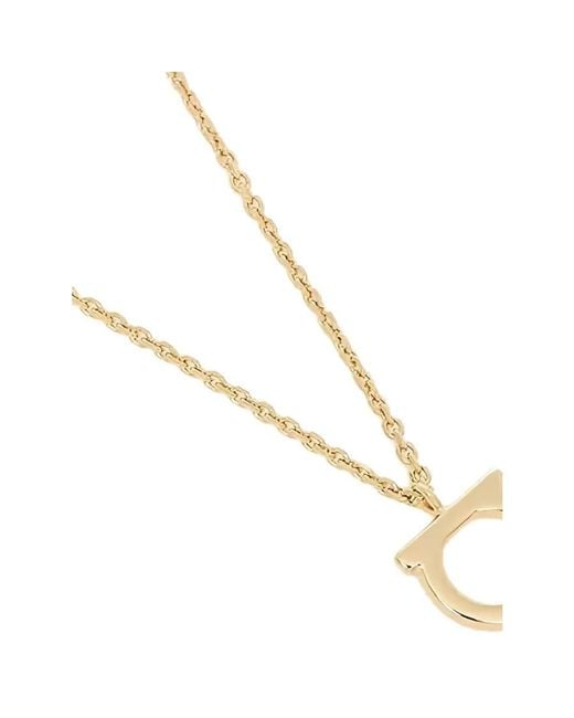 Ferragamo White Necklace