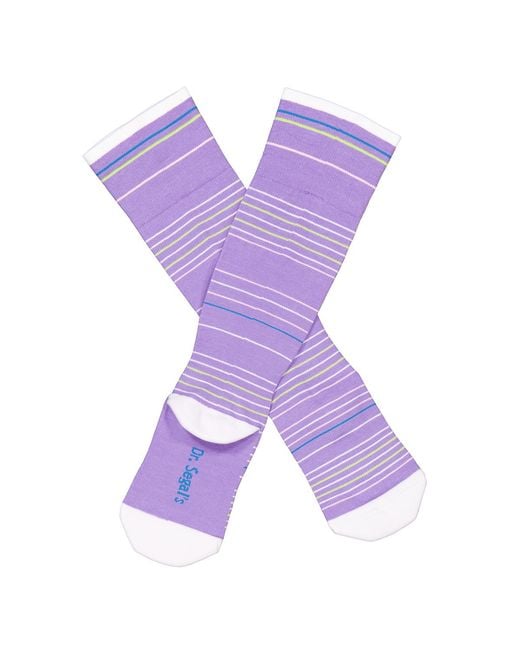 Dr. Segal Purple Cotton Energy Compression Socks