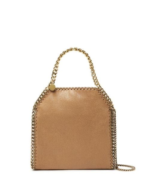 Stella McCartney Natural Mini Falabella Tote Bag