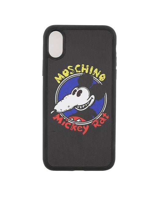 Moschino Gray Mickey Rat Couture Capsule Chinese New Year Iphone X Case