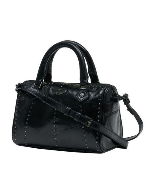 Zadig & Voltaire Black Top Handle Bag