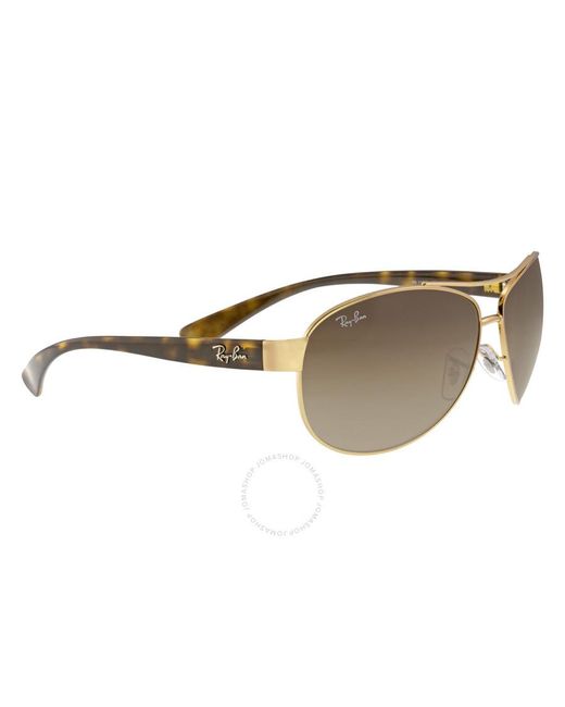 Ray-Ban Brown Ray-ban Active Lifestyle Gradient Lens Sunglasses Rb3386 001/13 63 for men