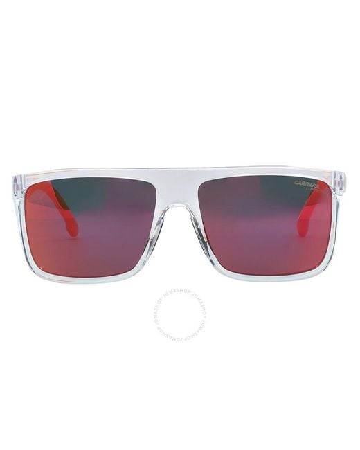Carrera Purple Browline Sunglasses 8055/s 0900/uz 58 for men