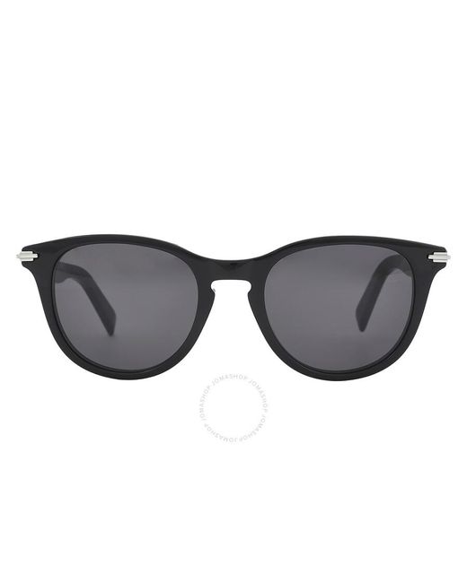Dior Gray Blacksuit Grey Oval Sunglasses Dm40036i 01a 50 for men
