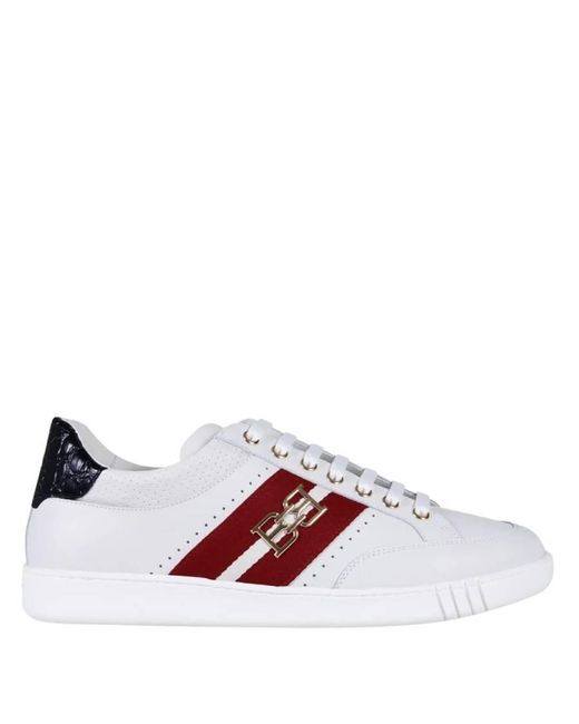 Bally Red Winton Low-Top Sneakers for men