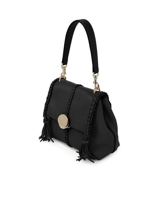Chloé Black Small Penelope Shoulder Bag