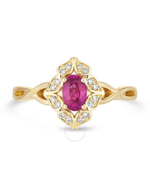 Le Vian Pink Passion Ruby Ring Set
