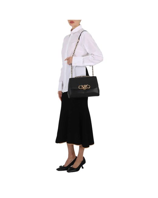 Michael Kors Black Extra-large Leather Parker Shoulder Bag