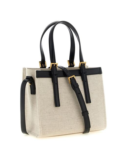 Versace Black Rivire Tote Bag for men