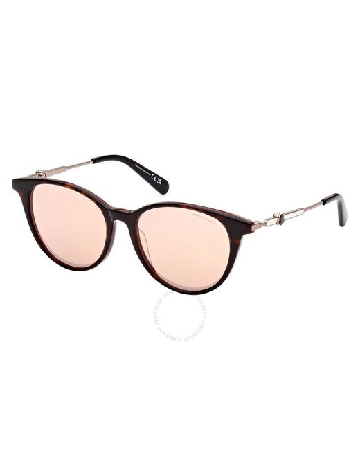 Moncler Multicolor Oval Sunglasses Ml0226-f 56u 53
