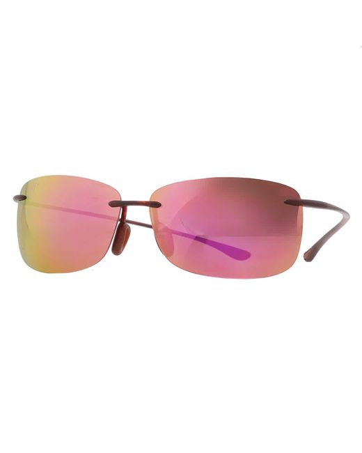 Maui Jim Pink 'akau Maui Sunrise Rectangular Sunglasses P442-10m 62