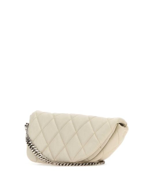 Burberry Natural Leather Shield Lock Shoulder Bag for men