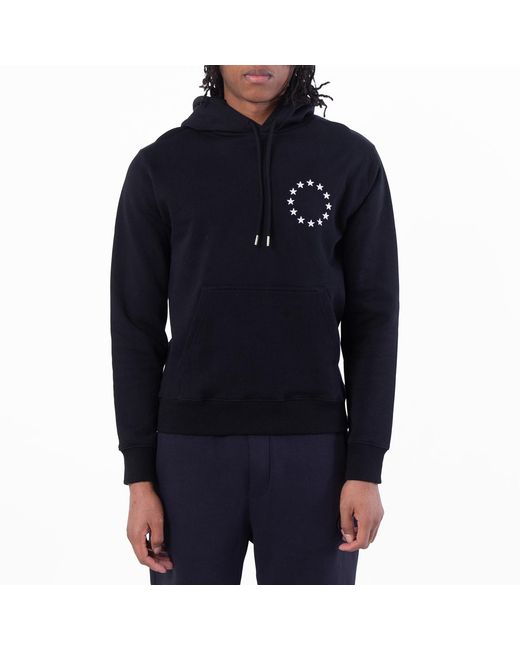 Etudes Studio Blue Klein Europa Cotton Hoodie for men