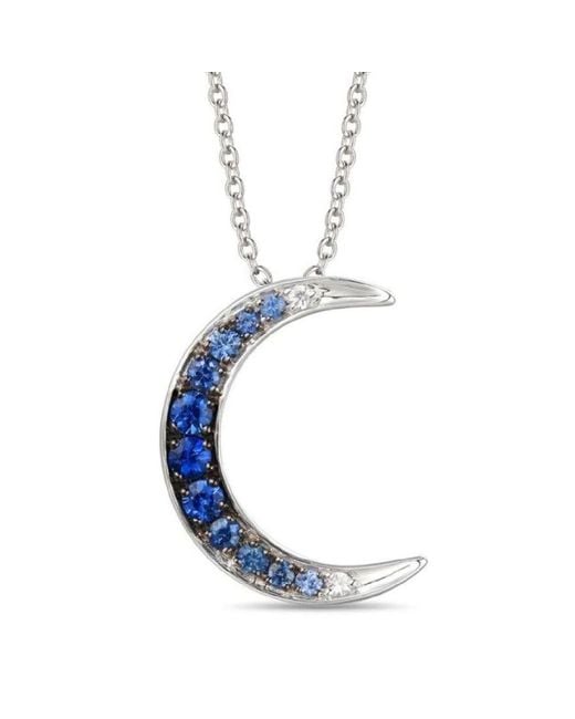 Le Vian Blue Ladies Moon Necklaces Set for men