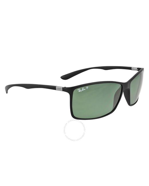 Ray-Ban Liteforce Green Square Sunglasses Rb4179 601s9a 62 for men