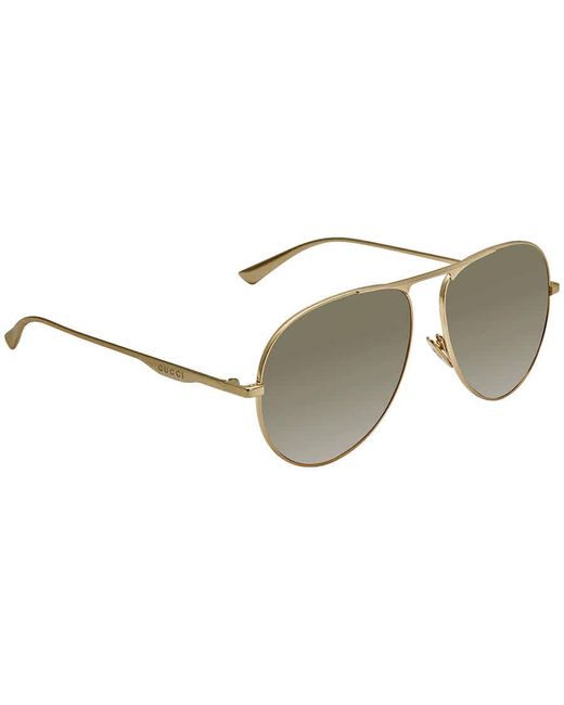 Gucci Metallic GG0334S 001 Sunglasses for men