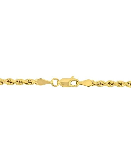 Amour Metallic Rope Chain Bracelet for men