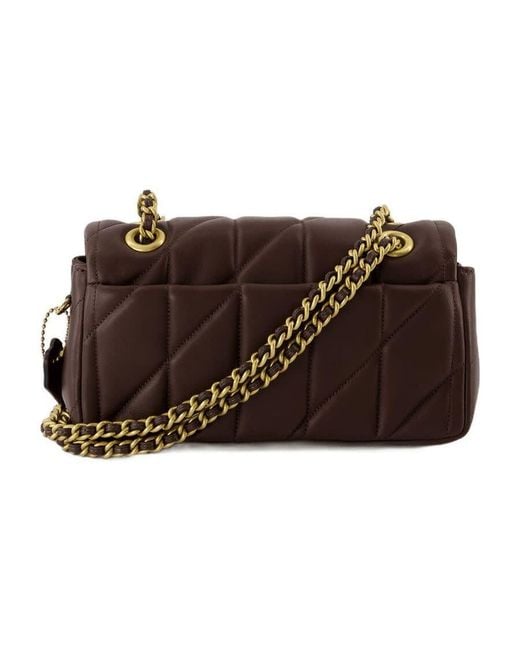 COACH Brown Tabby Shoulder Bag