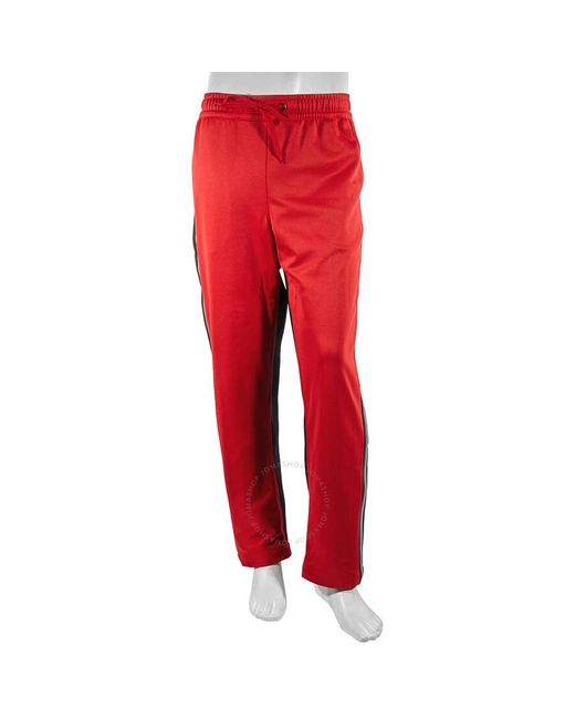 Burberry Red Enton Track Pants for men