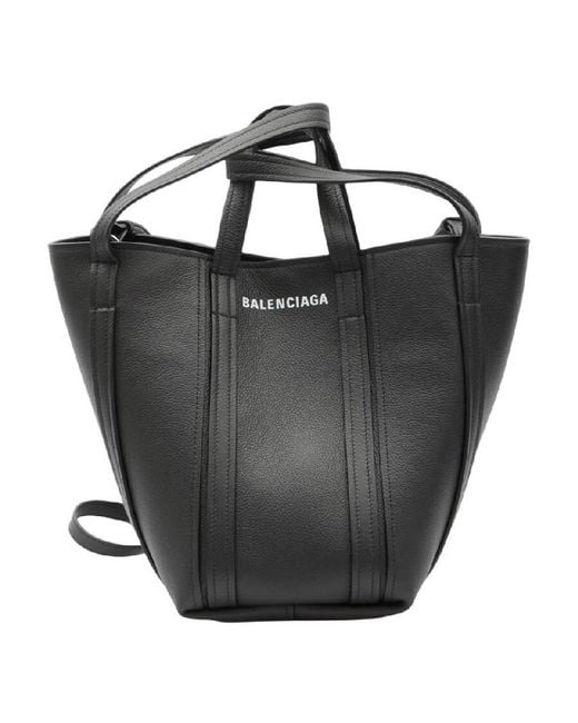 Balenciaga Black Everyday 2.0 Small North-South Shoulder Tote Bag