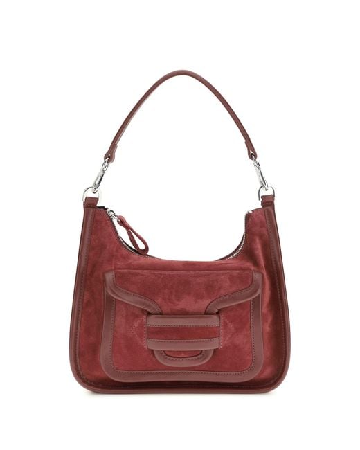 Pierre Hardy Red Alpha Day Miss Shoulder Bag
