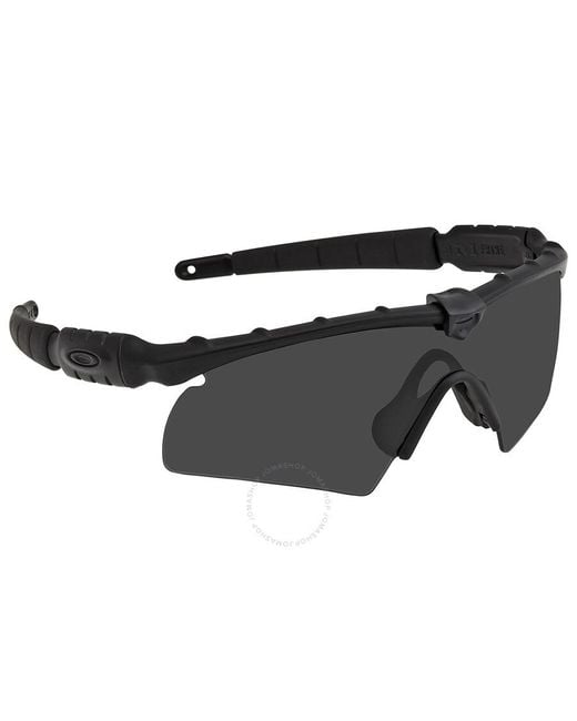 Oakley Gray Si Ballistic 2.0 Grey Shield Sunglasses for men