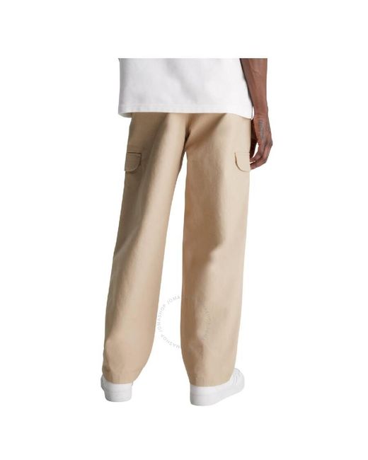 Calvin Klein Natural Carpenter Cargo Pants for men