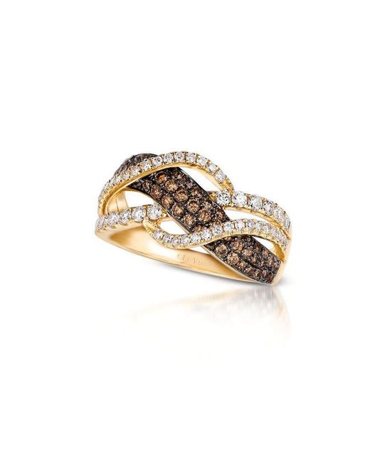 Le Vian Metallic Ladies Chocolate Gladiator Rings Set for men
