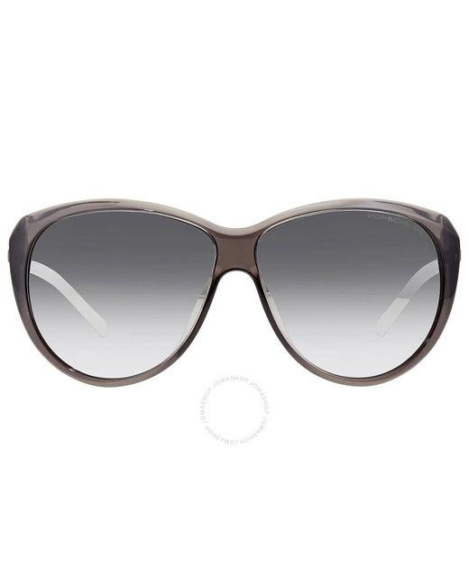 Porsche Design Multicolor Grey Oversized Sunglasses P8602 A