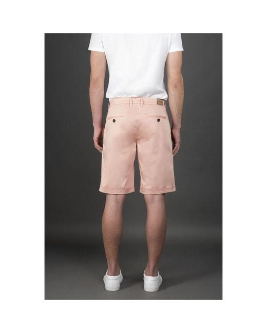 Moorer Multicolor Light Tailored Shorts for men