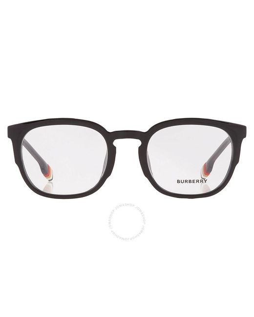 Burberry Brown Samuel Demo Square Eyeglasses Be2370u 3001 53 for men